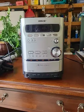 Cmt-hpz9 Sony Cmt-hpz7 Micro Hi-fi Component System Or -working