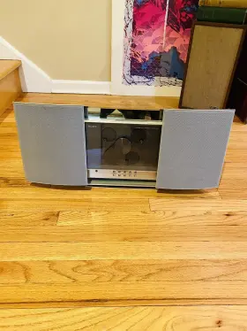Cmt-l1 Sony Rare Vertical Cd Player Needs New Belt