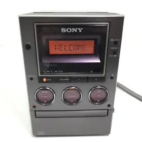 Cmt-m70 Sony Compact Micro Component System Cd And Cassette Stereo #2