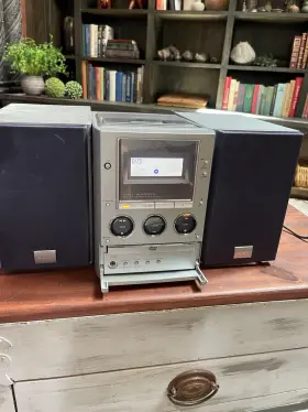 Cmt-m90dvd Sony Dvd/deck Receiver Model Hcd-m90 Vintage Europe Dvd Cd Not Working For Parts