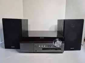 Sony Cmt-mx550i Micro Hi-fi Stereo System Cd Player Am/fm No Remote Tested