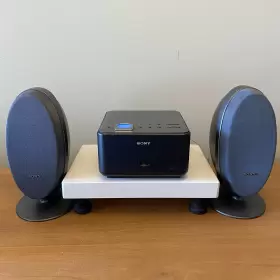 Cmt-cq1 Sony Cmtcq1 Compact Disc Hi-fi Micro System Am/fm #cmt-cq1 With Speakers