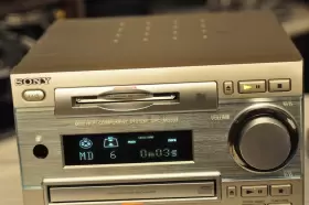 Dhc-md333 Sony Mini Hi-fi System Dhc Md333 Md/cd/tuner Minidisc Works Great With Remote #2