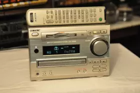 Dhc-md333 Sony Mini Hi-fi System Dhc Md333 Md/cd/tuner Minidisc Works Great With Remote