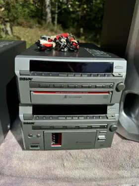 Dhc-md777 Sony Rare Intelligent Hi-fi Component System Cd Mini Disc Am/fm Ster #3