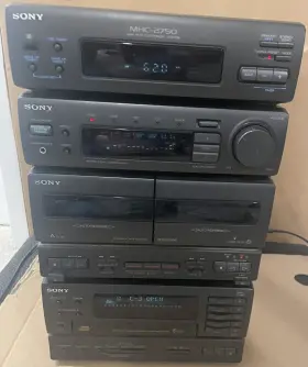 Dxa-h2750 Sony Dxa-h2750. Mhc-2750 Mini Hi-fi Component System With Cdp-h3750 And