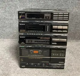 Fh-215r Sony Fh-204 Stereo Vintage Fm/am Tuner For Parts