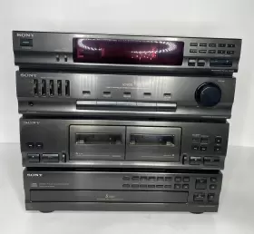 Hcd-241 Sony Vintage R2400 Stereo System 5 Cd Receiver Deck Parts Or Repair