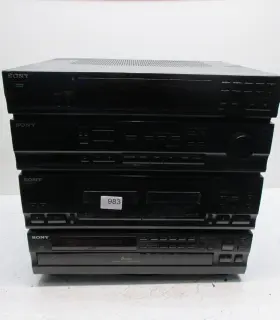 Hcd-461 Sony Stereo Shelf Component System - Tested