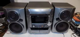 Hcd-bx3 Sony - 3 Cd Player Shelf Stereo Am Fm Radio With Speakers Cassette Issue