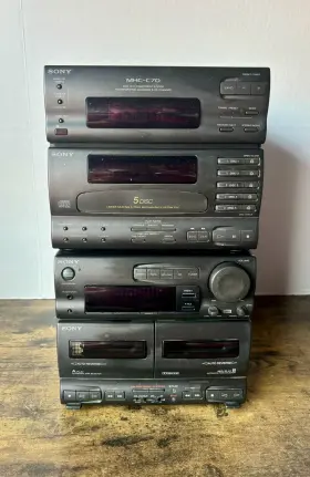 Dxa-c70 Sony Hcd-c70 Mhc-c70 And Hi-fi Audio Component System Japan 1995 Tested Working #3