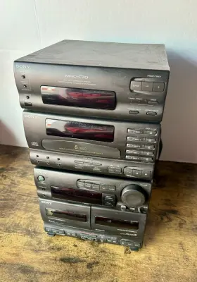 Dxa-c70 Sony Hcd-c70 Mhc-c70 And Hi-fi Audio Component System Japan 1995 Tested Working