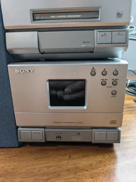 Mds-mx1 Sony Hcd-d1 Vtg Bookshelf Stereo Systems And Rare Mini Disc Cd Players #2