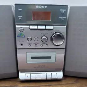 Cmt-ep303 Sony Hcd-ep303 Mini System Cassette Tape Deck Tuner Radio Cd Tested Works Great #3