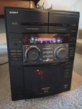 Hcd-f100 Sony Cassette Deck Mini Hi-fi 50 Plus 1 Cd Player Very Rare Tested