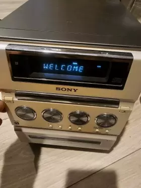Hcd-gp5 Sony Micro Hi-fi Component System Turns On Not Tested #2