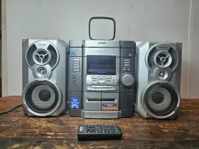Hcd-gx20 Sony Compact Disc Deck Receiver With Pair Speakers And Remote