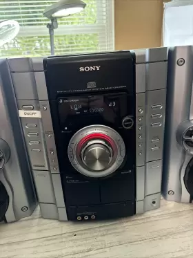 Hcd-gx250 Sony Mini Hi-fi Component Stereo System Cd/cassette/radio/rca Tested #3