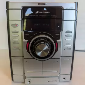 Hcd-gx355 Sony Compact Disc Deck Receiver Am/fm Cassette Tape 3cd Speaker Tested #3
