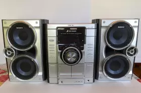 Hcd-gx355 Sony Compact Disc Deck Receiver Am/fm Cassette Tape 3cd Speaker Tested