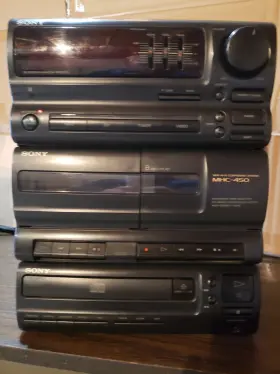 Hcd-h450m Sony Vintage Compact Disc Deck Reciever Model 1994 For Repair Or Parts