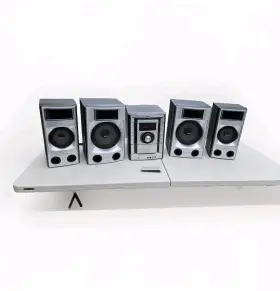 Mhc-lx10000 Sony Hcd-lx10000 Mini Hi-fi 4-speaker Stereo System Cd Changer 520w 2-way Bass