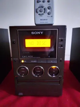Hcd-m70 Sony Mini System Cd / Cassette Am Fm Radio Remote - Receiver 2002 #3