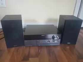 Hcd-mx500i Sony Stereo System Ipod Dock With Speakers Micro Music