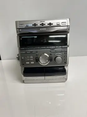 Hcd-rxd5 Sony 3 Cd Changer/dual Deck Stereo Receiver Powers On Read Description