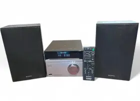Hcd-sbt208 Sony Hcd-sbt20 Micro Hi-fi Stereo System Cd Usb Bluetooth Fm - With Remote