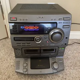 Hcd-w900ad Sony Hcd-w900 Hi-fi Stereo 180w 5cd Changer /cassette Player Parts Repair Read #2