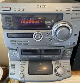 Hcd-w900ad Sony Hcd-w900 Hi-fi Stereo 180w 5cd Changer /cassette Player Parts Repair Read #3