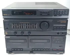 Sony Hst-v202r Lbt-v202 Stereo Deck Receiver Cassette Am Fm -parts Repair