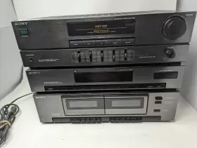 Hst-231 Sony Hst231 Vintage Stereo Component System Partially Works - Read