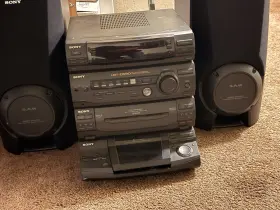 Lbt-590 Sony Am Fm Cd Cassete Multi System Working