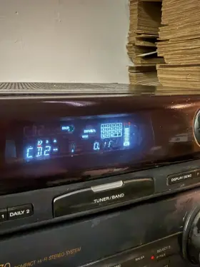 Lbt-d270 Sony Shelf Stereo Cd Cassette Compact System As Is Powers Up #3