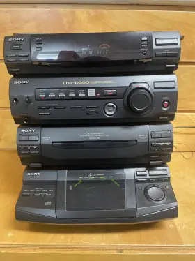 Lbt-d590 Sony Tested And Everything Works Comes With Am Loop Antenna No Remote