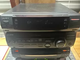 Lbt-d690 Sony Compact Hi-fi Stereo Tape 5 Cd Tested No Speakers Listen See Video #2
