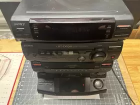 Lbt-d690 Sony Compact Hi-fi Stereo Tape 5 Cd Tested No Speakers Listen See Video