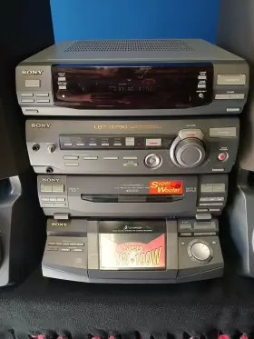Lbt-d790 Sony Compact Hi-fi Stereo Cassette Tuner 5 Disc Cd Saw Speakers #2
