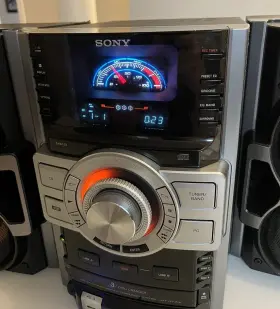 Lbt-gtz4i Sony Rare Lbt-gt4i 3 Cd Usb Recording Audio Shelf System 550w With Subwoofer #2