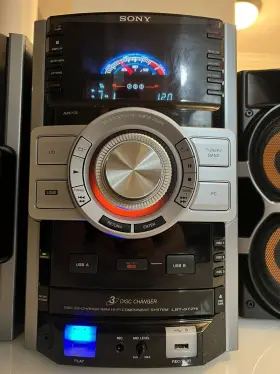 Lbt-gtz4i Sony Rare Lbt-gt4i 3 Cd Usb Recording Audio Shelf System 550w With Subwoofer #3