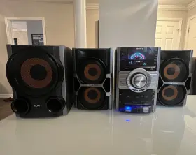 Lbt-gtz4i Sony Rare Lbt-gt4i 3 Cd Usb Recording Audio Shelf System 550w With Subwoofer