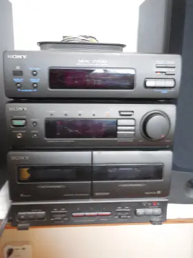 Mhc-2750 Sony Mini Hi-fi Component System Radio Tape Player Recorder With Speakers #2