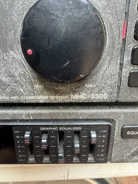 Mhc-3300 Sony Mini System Amp And Tuner Good #3