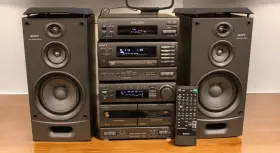 Mhc-3750 Sony Mini Hi-fi Component System With Remote Restored Fully Functional #2