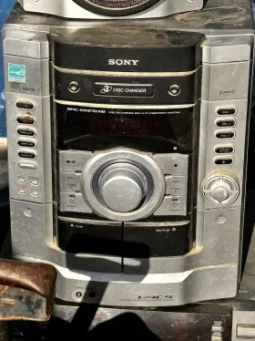 Mhc-gx570xm Sony Mhc-570xm Hifi Shelf Stereo System Am/fm 3cd Tape Deck Receiver #2
