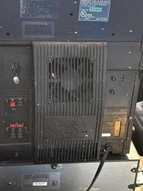 Mhc-gx570xm Sony Mhc-570xm Hifi Shelf Stereo System Am/fm 3cd Tape Deck Receiver #3