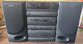 Mhc-c405 Sony Mhc-c33 Mini Hi-fi Component System Cd Player Stuck Radio &casette Works