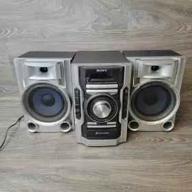 Mhc-ec55 Sony Mini Hi-fi Shelf Component System 3 Disc Changer Cd Am Fm Works